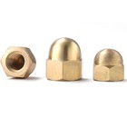 Brass Dome Nuts Metric M3 M4 M5 M6 M8 M10 M12 M14 M16 M18 M20 Hex Cap Acorn Nut 