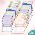 8x6 Inch 18-month Standing Desk Calendar - July 2025 - December 2026 Tent Style