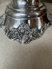 Baroque By Wallace Silverplate Champagne Wine Cooler Ice Bucket 243 Vtg Monogram
