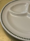     louisville   Nashville Rr Syracuse China Green Leaf Pattern Kid Plate 9 3 4     