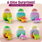 Dinosaur Hatching Eggs 6 Pack Grow 600  Surprise Dino Toys Kids Party Favor Gift