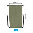 Compression Stuff Sack L Size Waterproof Sleeping Bag Storage Sack Army Green