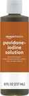 Amazon Basics First Aid Antiseptic 10  Povidone Iodine Solution 8 Fl Oz