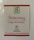 G Squared Christmas Holly Blocks Pc Paper Stationery - 40 Sheets