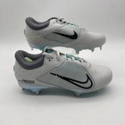 Nike Softball Cleats Womens 8 5 React Hyperdiamond 4 Keystone Teal-white