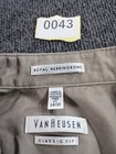 Van Heusen Dress Shirt 17 5 34 35 Brown 