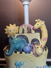  tested  Noah s Ark Nursery Lamp Colorful Animals No Shade Or Bulb Included