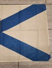 Vintage Nova Scotia Canada Flag 1965-75 55  X 26  Polyester Material