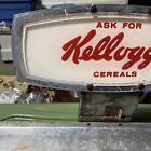 Vtg Kellogg s Cereal Store Diner Display 2 Shelves 50 s 60 s Fresh Barn Find