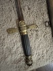 Antique Us 19th Century Model 1860 Officer s Sword W  Scabbard