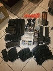 Afx  Super International Mega G Ho Scale 4 Lane Slot Car Track Plus Extras