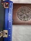 Vtg Beautiful Handcrafted Rosewood Jewelry Chest 5 X 3 5 X 1 5  1506 