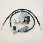 Rear Brake Caliper Master Cylinder   Hose Honda Cr125r Cr250r Cr500r 1987 Only