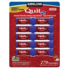 Kirkland Signature Quit 2mg  Or 4mg   Cherry Lozenges  270 Pieces  Exp 2 27