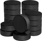 18 Pack Ice Hockey Pucks With 3 Reusable Mesh Bag  Official Regulation  Diame   