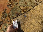 6x9 Antique Oriental Rug Hand-knotted Handmade Real Old Worn Muted Neutral Warm