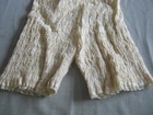 Vintage Lacy Yellow Pettipants Sissy Bloomers Rhumba Ruffled Square Dancing