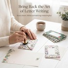 Beautiful Stationery Set With Envelopes - Lined Letter Writing Paper   No-bleed