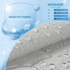 Solim Center Console Boat Cover  20 -22  Long  beam Width Up To 106    Gray