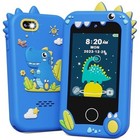 Kids Smart Phone Toy With Hd Dual Camera  Dinosaur Birthday Gift For Ages 3-8