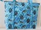 Vera Bradley      sea Turtles And Coral      Small Vera Tote Bag   Nwt