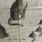Vintage Handkerchief Chessie   Kittens Chesapeake   Ohio Railway Mascot