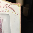 Lillian Rose 5 25    X 7    Resin Picture Frame For 3 5    Photo Baby Girl White pink