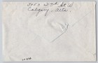 Calgary  Canada 3c Kg Vi Cover With V Censor Handstamp  Jan 16 1943