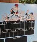 Seagrams Baseball Scoreboard Sign  Hard To Find  Last One 
