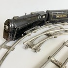 Marx Streamlined Sparkling Mechanical Train Set 1940s Vtg Ny Central Lines
