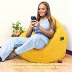 2 Size Large Bean Bag Chair Indoor For Adults Kids Lazy Lounger Couch Sofa Cover