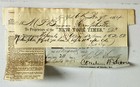 1864-1865 Civil War Era New York Times And Other Advertising Receipts Lot Of 3