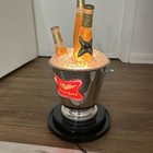 Vintage Electric Lighted Rotating Miller High Life Beer Champagne Bucket 1960