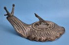 Vintage Brass Snail slug Garden Sun Dial