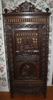 European Antique Carved 11 Piece Dining Room Set - 8 Chairs