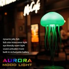 Jellyfish Night Light Hanging Led Rgb Touch Voice Control Rechargeable Lamp Gift