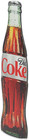 Coca-cola Diet Coke Bottle Metal Wall Decor