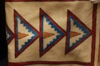 Huge Plateau Nez Perce Native 21  American Indian Painted Parfleche Envelope Bag