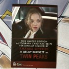 Twin Peaks Amanda Seyfried Autograph Card Becky Burnett Limited Edition