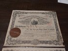 2 1900 John Tilton Gold Mining Company Stock Certificates 