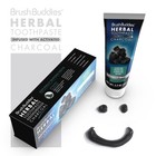 Brush Buddies Herbal Charcoal Toothpaste Fluoride Free Mint 3 5 Ounce 1 Pack