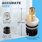 2 Pack Rp25513 Faucet Cartridge Fits Delta 2 Handle Repair Kit Brass