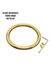 Bull Nose Ring  Nose Ring   Piercing Ring 3 00 -1 4 Copper Brass  Polished