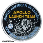 Apollo Launch Team-north American Rockwell- Original A-b Emblem-nasa Space Patch
