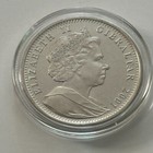 2001 Gibraltar  21st Century 1 Crown Cuni Coin Brilliant Uncirculated Condition