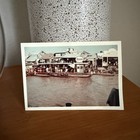 Vietnam War River Fuel Dock Esso Sign Mekong Snapshot 1960s Photo