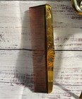Vintage Vanity Set 4 Piece Floral Decor Mirror Brush Comb Container