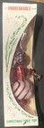 Vintage Bradford Carillon Spire Unbreakable Red Christmas Tree Topper In Box