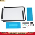 Dry Erase Board Writing Whiteboards 360 Rotating U Stand Magnetic Whiteboard New