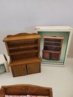 Vintage 1986-1987 Teddy Bear Story - Lot Of Furniture And Bears - 5 Pcs With Box